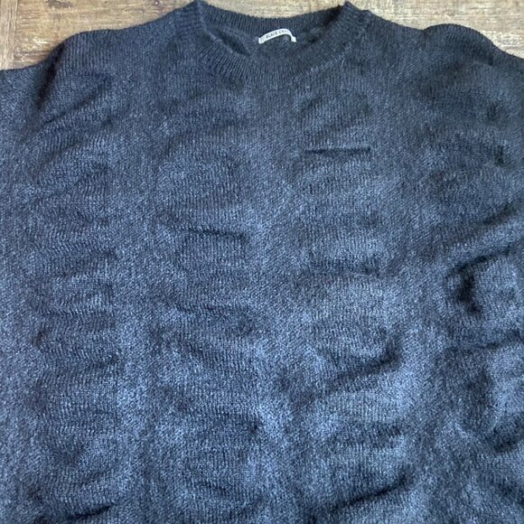 Black Crane Waterfall Sweater, Black, Medium - Picture 12 of 12